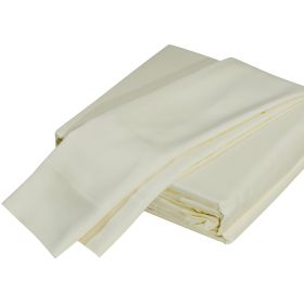 Luxurious Viscose from 100% Bamboo 4-Piece Sheet Set , Oeko-TEX Certified, Queen - Crème