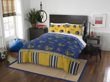 Warriors OFFICIAL NBA Full Bed In Bag Set