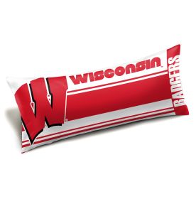 Wisconsin OFFICIAL Collegiate "Seal" Body Pillow