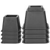 8Pcs Furniture Risers 500kg 1100lbs Capacity Bed Lifters Adjustable Couch Table Chair Risers