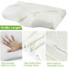 Bamboo Memory Foam Sleep Pillow Contoured Cervical Orthopedic Pillow Neck Support Breath Pillow