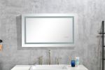 40x 30 Inch LED Mirror Bathroom Vanity Mirrors with Lights, Wall Mounted Anti-Fog Memory Large Dimmable Front Light Makeup Mirror