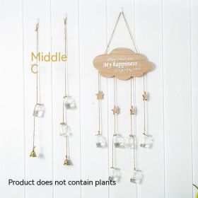 Creative Hydroponic Plant Glass Vase With Transparent Suspension (Option: D Set)