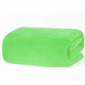 Large Cotton Absorbent Quick Drying Lint Resistant Towel (Option: Fluorescent green-80x180cm)