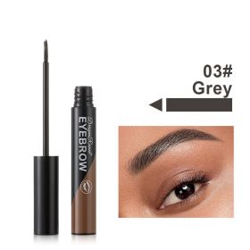 Tear And Pull Eyebrow Gel Eyebrow Cream Long Lasting Waterproof (Option: No 3 Gray)