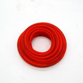 Fuel Pipe Silicone Steam Color Transparent (Color: Red)