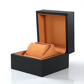 High End Watch Packaging Box PU (Color: Black)