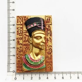 Egypt Creative Culture Resin Crafts Magnetic Refridgerator Magnets (Option: Cleopatra)