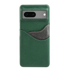 Leather Anti-aging Card-inserting Mobile Phone Protective Cover (Option: Green-Google Pixel7A)