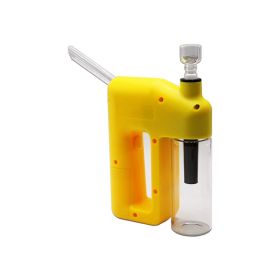 Portable Handheld Smoke Pipe Electric Water Absorption Aid (Color: Yellow)