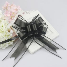 Wedding Car Door Handmade Flowers A Pack (Option: Snow Yarn Black 10)