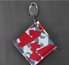 Wiping Stick Stretchable Hook Camouflage Square (Color: Red)