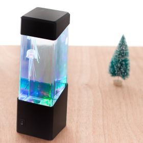 Creative Colorful LED Jellyfish Atmosphere Night Light (Option: Jellyfish Lamp)