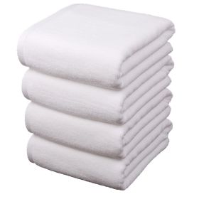 Pure Cotton Face Wash Hotel Absorbent Beauty Salon Special Face Towel (Option: White-150g 35x75cm thick)