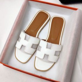 Womens Summer Sandals Beach Flat Female Slippers Outdoor Sandals Shoes (Color: White, size: US7=UK4=EU 37)