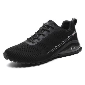 Hiking Shoes Men Trekking Mountain Climbing Boots Backpacking Non-slip Trail Hiking Sneakers Men's Amped Hiking Boots for Male (Color: Black, size: 41)