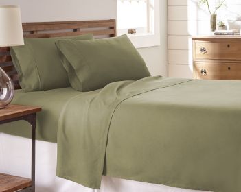 Soft Essentials Bed Sheet Set,Queen (Actual Color: Sage)