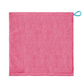 Children's Towel Pure Cotton White Solid Color (Option: Pink-34x33)