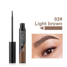 Tear And Pull Eyebrow Gel Eyebrow Cream Long Lasting Waterproof (Option: No 2 Lightbrown)