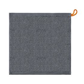 Children's Towel Pure Cotton White Solid Color (Option: Grey-34x33)