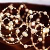 2/5/10m Pearl Wire Copper String Light Christmas Valentine Wedding Decoration for Home Wedding Party Mariage Garland Decoration