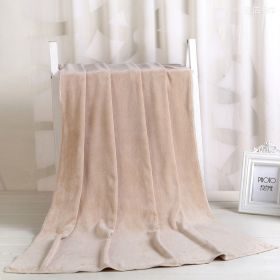 Large Cotton Absorbent Quick Drying Lint Resistant Towel (Option: Camel-80x180cm)