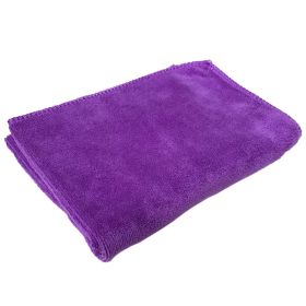 Car Cleaning Towel Sanding Absorbent Wash Car Wipes (Option: Purple-30x70cm)